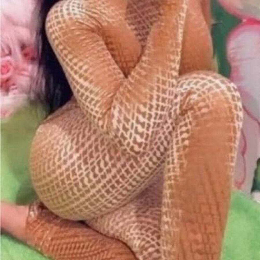 Skims Tan Patterned Jumpsuit - image 1